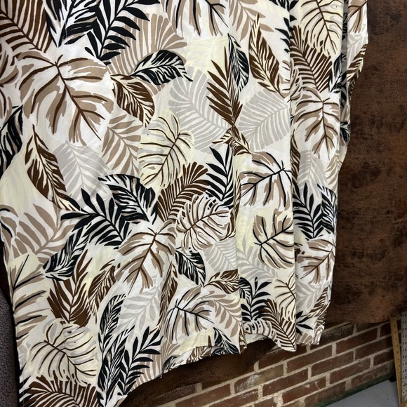 Brandi's Dress Out Loud House Dress Hawaiian Lounge Dress Large Flutter Sleeve - Picture 3 of 10